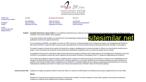 scielo.org.ar alternative sites