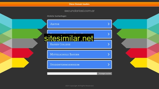 secundariasi.com.ar alternative sites