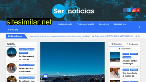 Sernoticias similar sites