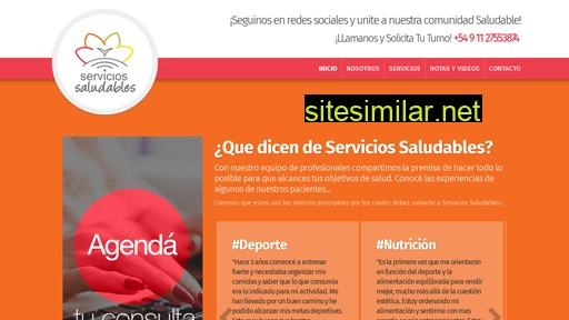 serviciossaludables.com.ar alternative sites