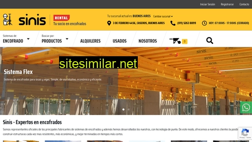 sinis.com.ar alternative sites