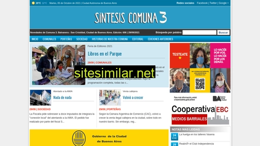 sintesiscomuna3.com.ar alternative sites