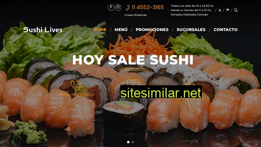 Sushi-lives similar sites