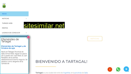tartagal.gob.ar alternative sites