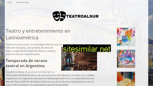 teatroalsur.com.ar alternative sites