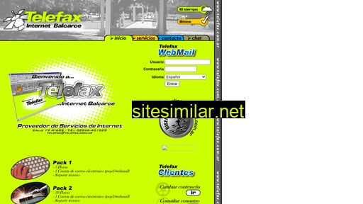telefax.com.ar alternative sites