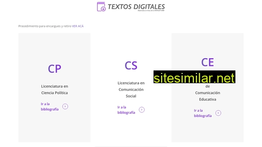 Textosdigitales1 similar sites