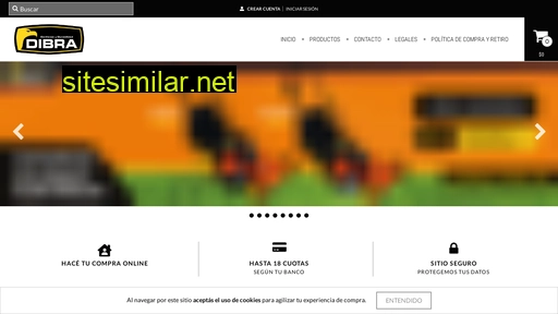 tiendadibra.com.ar alternative sites