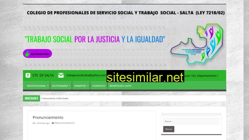trabajosocialsalta.org.ar alternative sites