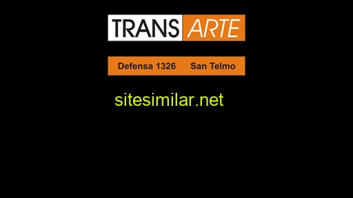 transarteweb.com.ar alternative sites