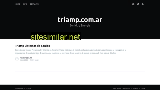 triamp.com.ar alternative sites
