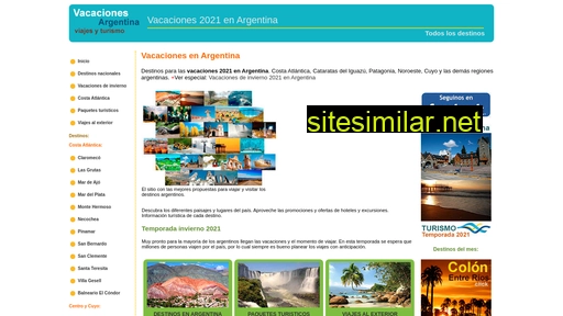 vacacionesargentina.com.ar alternative sites