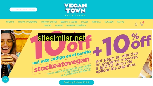 vegantown.com.ar alternative sites