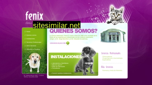 veterinariafenix.com.ar alternative sites