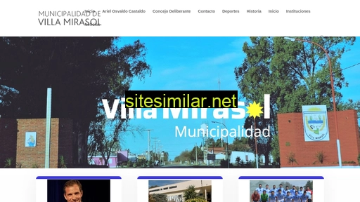 villamirasol.gob.ar alternative sites