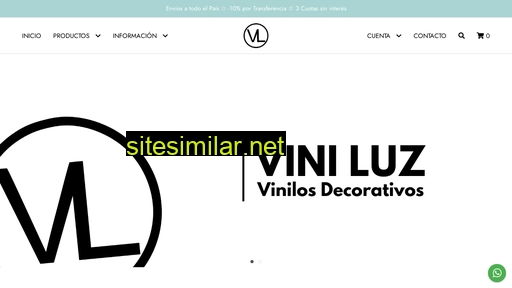 viniluz.com.ar alternative sites