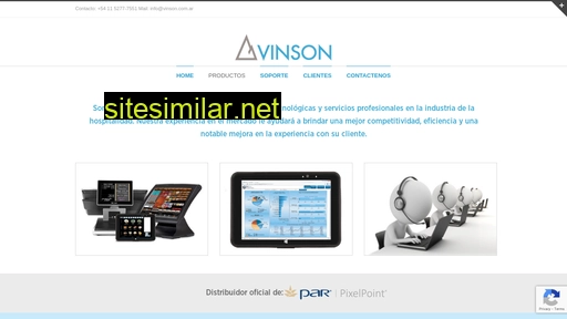 vinson.com.ar alternative sites