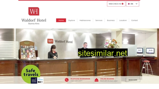 waldorf-hotel.com.ar alternative sites