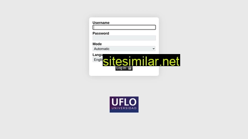 webmail.uflo.edu.ar alternative sites