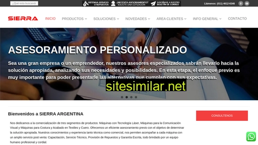 web.sierra.com.ar alternative sites
