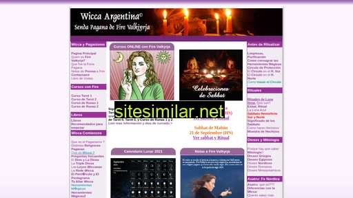 Wicca-argentina similar sites