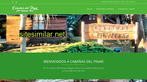 cabañasdelpinar.com.ar alternative sites