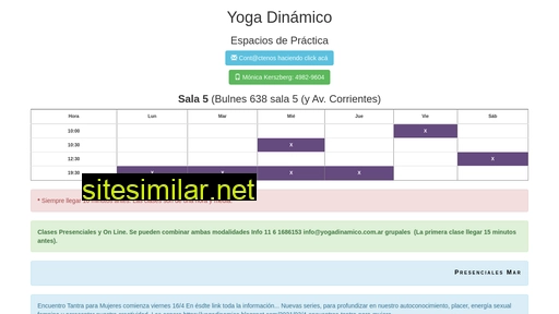 yogadinamico.com.ar alternative sites