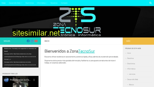 zonatecnosur.com.ar alternative sites