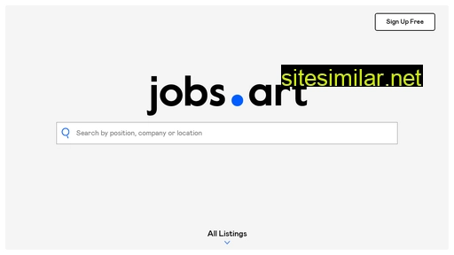 jobs.art alternative sites