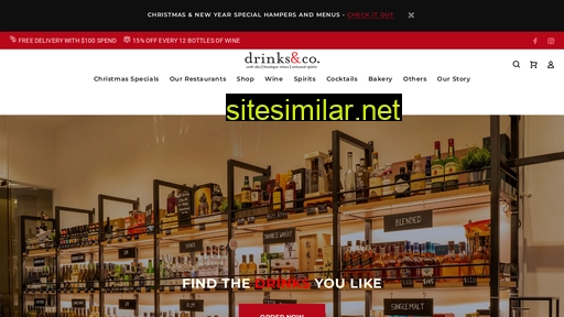 drinksandco.asia alternative sites