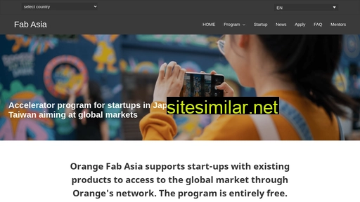 orangefab.asia alternative sites