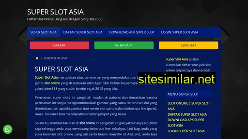 superslot.asia alternative sites