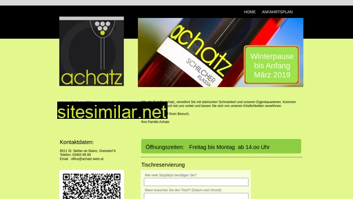 achatz-buschenschank.at alternative sites