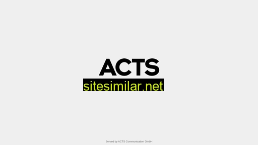 actsgroup.at alternative sites