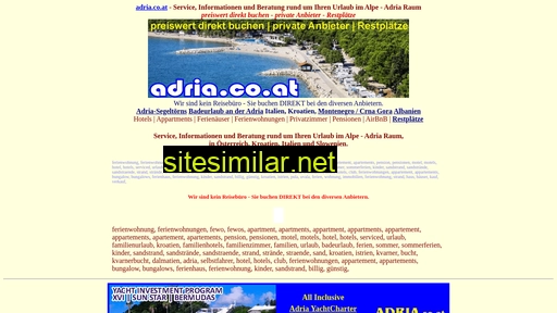 adria.co.at alternative sites