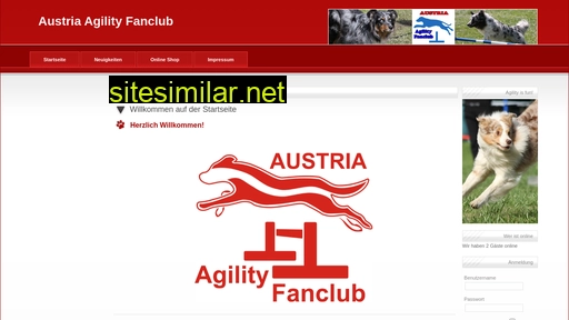 agilityfanclub.at alternative sites