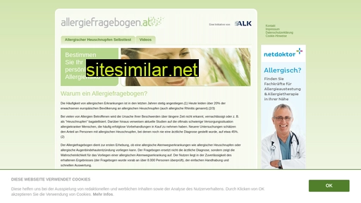 allergiefragebogen.at alternative sites