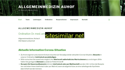 allgemeinmedizin-auhof.at alternative sites