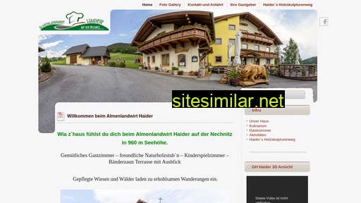 almenlandwirt-haider.at alternative sites