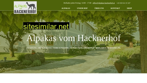 alpakas-hacknerhof.at alternative sites