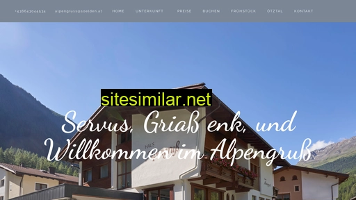 alpengruss-soelden.at alternative sites