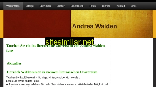 Andrea-walden-linz-autorin similar sites