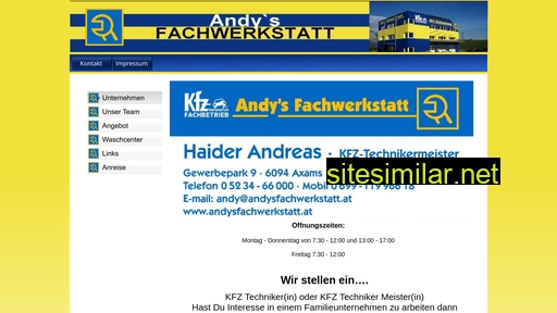 andysfachwerkstatt.at alternative sites