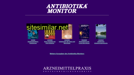 antibiotikamonitor.at alternative sites