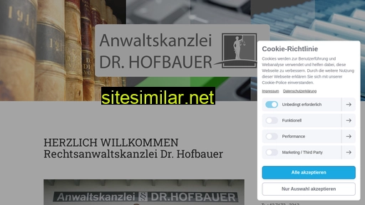 anwalt-hofbauer.at alternative sites