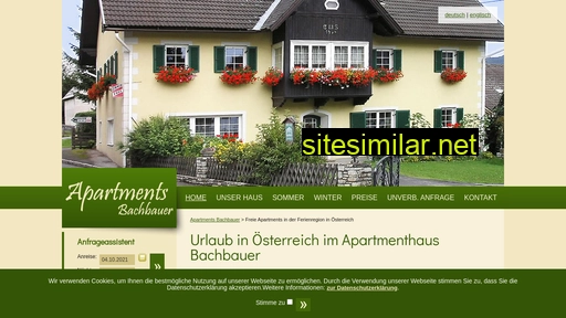 apartments-bachbauer.at alternative sites