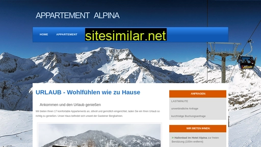 appartement-alpina.at alternative sites