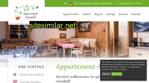 appartement-annabell.at alternative sites