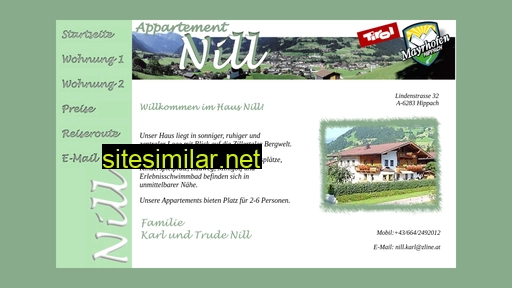 appartement-nill.at alternative sites