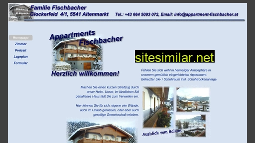 appartment-fischbacher.at alternative sites